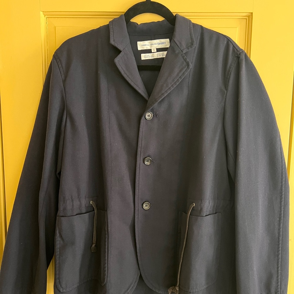 Comme des Garçons drawstring blazer